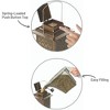 More Birds Bronze Metal Hanging Hopper Bird Feeder - 3 of 3
