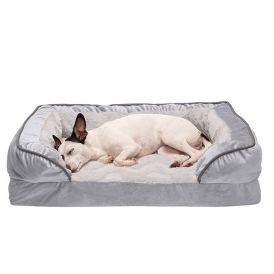 FurHaven Velvet Waves Perfect Comfort Full Comfort Sofa Dog Bed