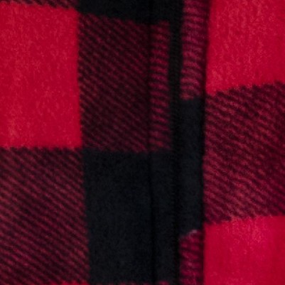 plaid red/black