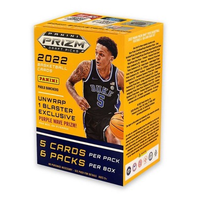 2021-22 Panini Prizm Draft Picks Basketball 7-Pack Blaster Box (Purple –  Game of Cards