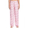 Casual Nights Women's Long Sleeve Floral Button Down Pajama Set - 4 of 4