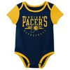 NBA Indiana Pacers Boys' 3pk Bodysuit Set - 4 of 4