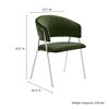 Modway Nella Upholstered Performance Velvet Dining Chair Set of 2 - 4 of 4