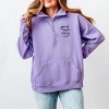 Simply Sage Market Going Home Early  Quarter Zip Fleece - 3 of 4