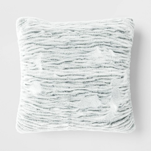 Target faux fur online pillow