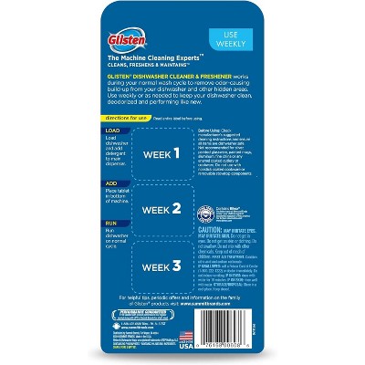 Glisten Dishwasher Cleaner & Freshener