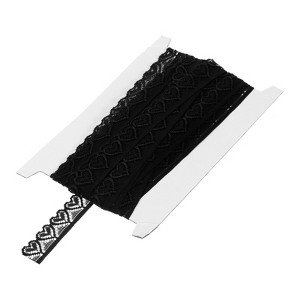 Unique Bargains Heart Pattern Decorative Gift Wrapping DIY Crafts Lace Ribbon - 1 of 4