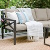 Leisure Made Blakely 5pc Aluminum Sectional in Tan Fabric - 3 of 4