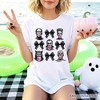 Bubblegum Classic Monster T-Shirt, Funny Coquette Bow Tee with Retro Style | OrnamentallyYou - 4 of 4