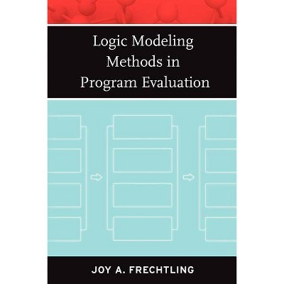 Logic Modeling Methods in Program Evaluation - (Research Methods for the Social Sciences) by  Joy A Frechtling (Paperback)