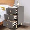 YIYIBYUS Bedside Cabinet with Drawers, Narrow Nightstand for Bedroom - 3 of 4