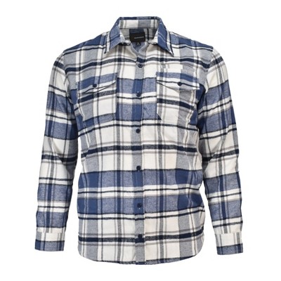 Burnside Men's Modern Fit Plaid Flannel Shirt