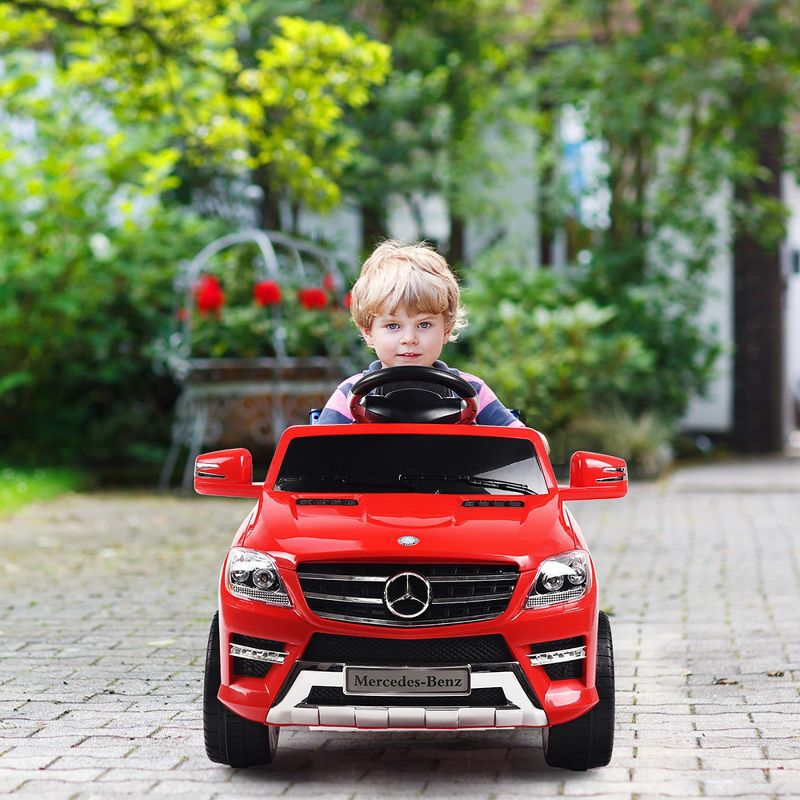 Costway Mercedes Benz ML350 6V Electric Kids Ride On Car Licensed MP3 RC Remote Control, 2 of 11