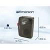 Emerson EPC-1000 Portable Cassette Player & Recorder with AM/FM Radio, Black - 2 of 4