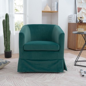 NicBex Accent Chair Swivel Chair with 360 Degrees Comfy Chair Reading Chair Comfy Chair Living Room Chair for Bedroom - 1 of 4