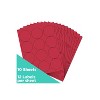 JAM Paper Circle Round Label Sticker Seals 2.5 Inch Diameter Red 120/Pack 147628585 - 2 of 4