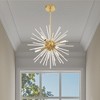 Livex Lighting Utopia 6 - Light Chandelier in  Satin Brass - 2 of 4