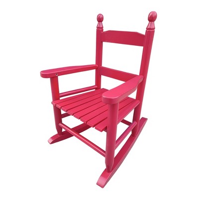 Infurnic Patio Accent Chairs, Outdoor Rocking Chairs with High Back Support, All Weather Resistant for Patio Lawn Backyard, Pink, 14.2"*18.9"*22.44"