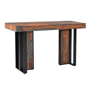 Savannah Console Table Brown - Treasure Trove Accents - 1 of 4