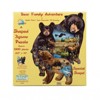 Sunsout Bear Family Adventure 1000 pc Special Shape Jigsaw Puzzle 95732 - 3 of 4