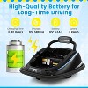 Costway Bumper Car for Kids Electric Ride on Car with Remote Control Joystick Flashing LED Lights - 2 of 4
