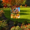 Briarwood Lane Turkey And Pumpkins Fall Garden Flag Thanksgiving Farm Autumn 18" x 12.5" - image 4 of 4