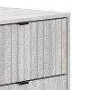Galano Zaffy 5 Drawer Chest (Interlock) - Dusty Grey Oak - 3 of 4