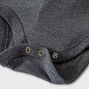 Baby Boys' Animal Short Sleeve Bodysuit with Pocket - Cat & Jack™ Charcoal Gray - image 4 of 4