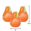 Tangerine Timber Pear Candles - Set of 3 - 4 of 4