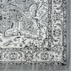 Luxe Weavers Oriental Medallion Floral Area Rug, 5X7, Grey - 4 of 4