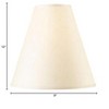 Cal Lighting CALSH-1024-OW Transitional Shade Lighting Accessories - 2 of 2