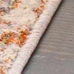 burnt orange, ivory, light gray, medium gray, mustard, peach