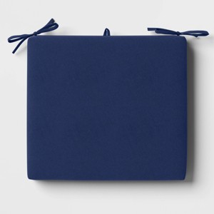 18"x20" Woven Outdoor Chair Seat Cushion - Threshold™ - 1 of 4