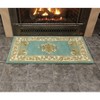 44" Long Minuteman International Jardin Rectangular Hearth Rug Wintergreen - ACHLA Designs - 3 of 4
