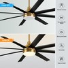 Airsurfer 65" Large Indoor Modern Ceiling Fan with Led Lights and Remote - 3 of 4