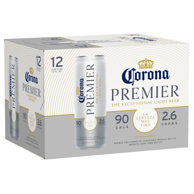 Corona Premier Lager Beer - 12pk/12 fl oz Cans, 3 of 13
