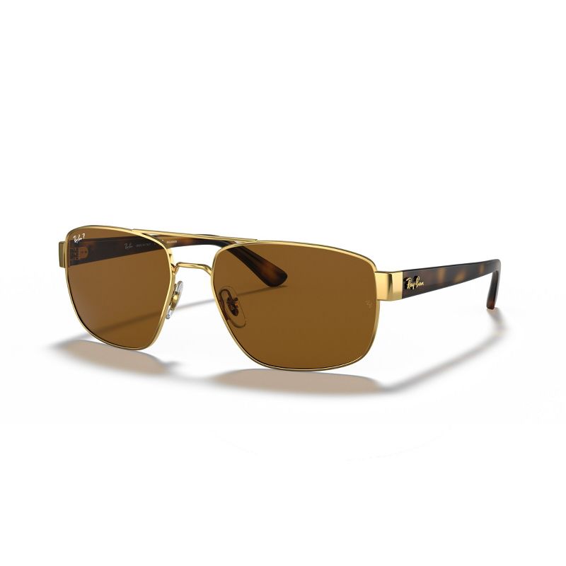 Ray-Ban RB3663 60mm Male Irregular Sunglasses Polarized, 1 of 7