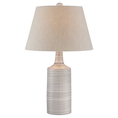 Rachelle Table Lamp White (Includes CFL Light Bulb) - Lite Source