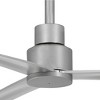 65" Minka Aire Simple Silver Outdoor Ceiling Fan with Remote Control - 3 of 4