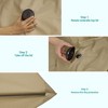 Sonkuki 10×6.5FT Rectangular Patio Umbrella with 200gsm Solution-Dyed Fabric - 4 of 4