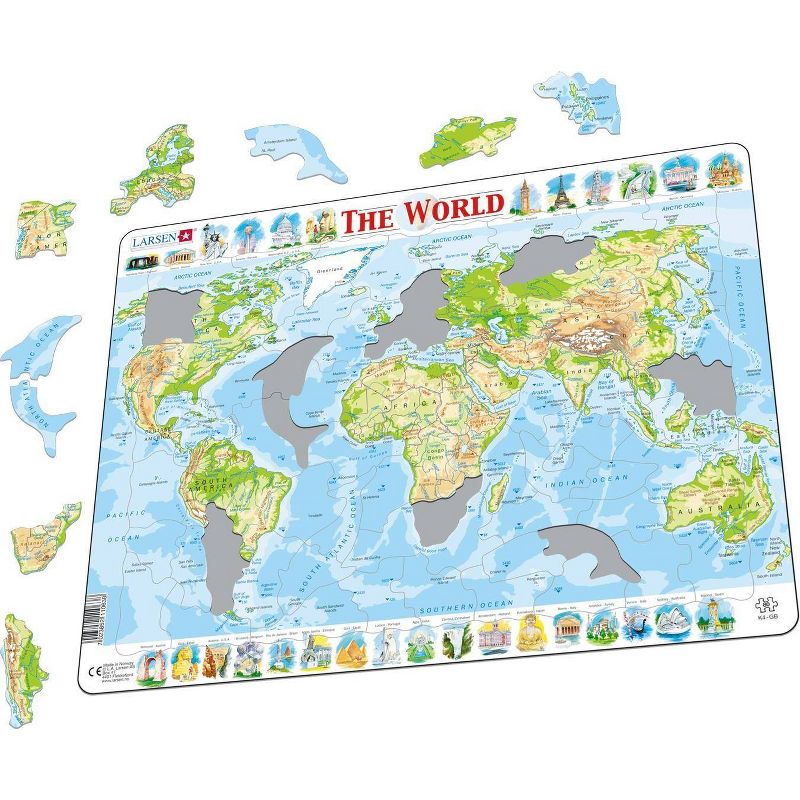Larsen Puzzles The Physical World Kids Jigsaw Puzzle - 80pc, 1 of 6