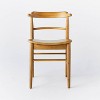 2pk Kaysville Curved Back Wood Dining Chair - Threshold™ designed with Studio McGee - image 3 of 4