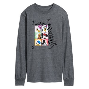 Men's - Disney - Original Influencers Long Sleeve Graphic T-Shirt - 1 of 4