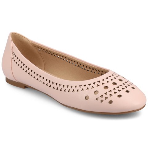 Женские платья Journee Collection Journee Women's Kamrah Ballet Dress Flats, Pink 11