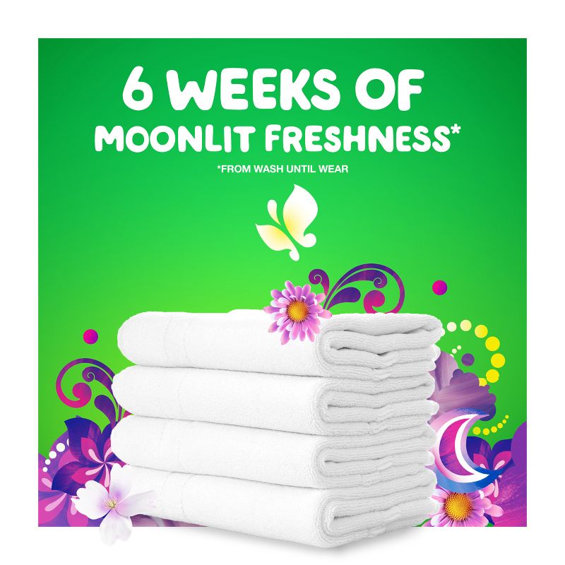 Gain + Aroma Boost Moonlight Breeze Scent HE Compatible Liquid Laundry Detergent Soap, 5 of 10