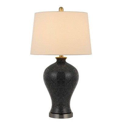 27" Megara Ceramic Pair of Table Lamp Black - Cal Lighting