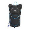 High Sierra HydraHike - Mochila con hidratación, Negro/Pizarra/Piscina),  105490-6853