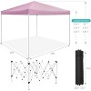 10x10ft Easy Pop-Up Canopy, Outdoor Screen Tent with Mosquito Netting, 2 Zipper Doors, and Roller Bag for Yard Camping Picnic Party Events - 2 of 4