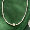 Ross-Simons 3.5-4.5mm Cultured Pearl Necklace With 8.5-9mm Centerpiece and 18kt Gold Over Sterling - 2 of 3