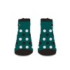 NHL San Jose Sharks Dotty Fuzzy Socks - One Size Fits Most - 2 of 3